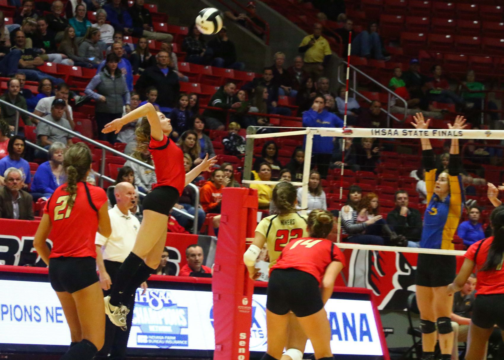 Gallery: Volleyball Class 2A State Finals - Andrean vs. Christian Academy of Indiana